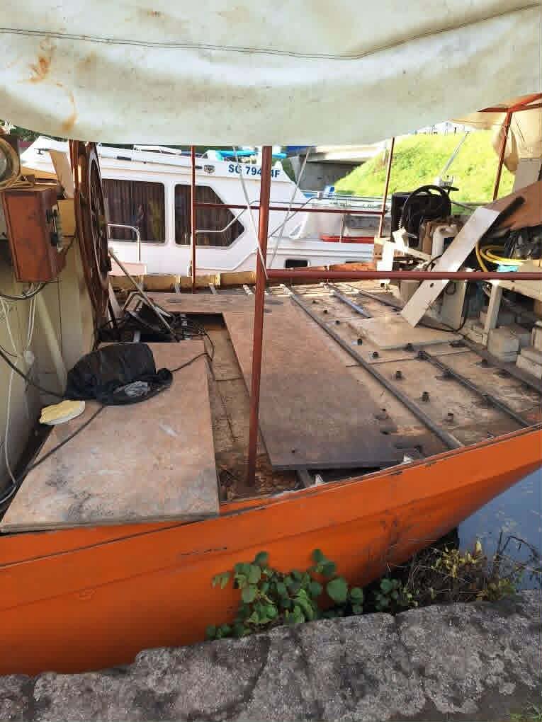 Soudure sur bateau