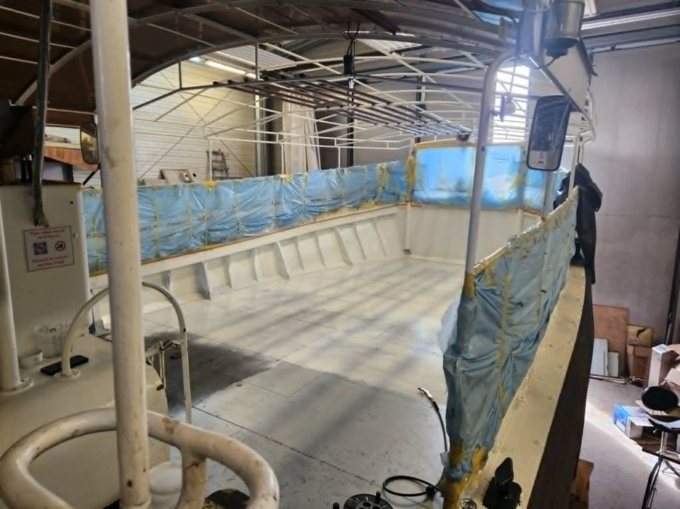 Soudure sur bateau